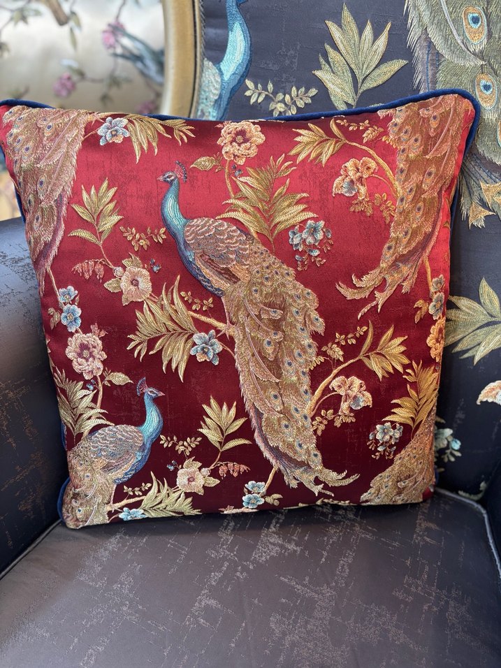 Lüx goblen kırlent Desenli Modern Klasik - Görsel 3