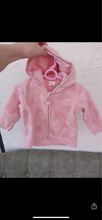 H&M Hm pembe polarlı