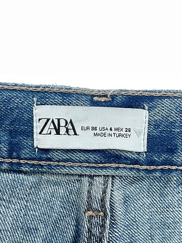 38 Beden mavi Renk Zara Jean / Kot %70 İndirimli.
