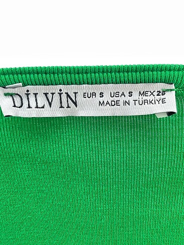 s Beden yeşil Renk Dilvin Kısa Elbise %70 İndirimli.