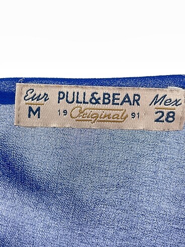 m Beden lacivert Renk Pull and Bear Bluz %70 İndirimli.