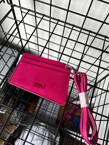 Mango Pembe cüzdan