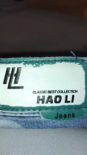 33 Beden lacivert Renk Haoli classıc best collection jeans kot pantolon