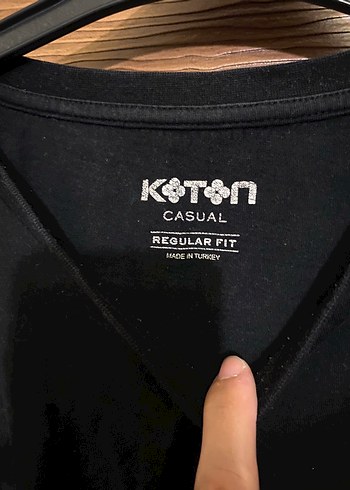l Beden siyah Renk Zombi Kısa Kol Tişört - Koton