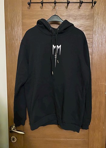 Marilyn Manson - Siyah Kapüşonlu Sweatshirt