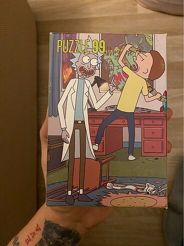 Rick & Morty Puzzle 99 Parça - Mabbels
