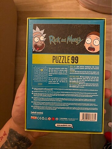 Rick & Morty Puzzle 99 Parça - Mabbels