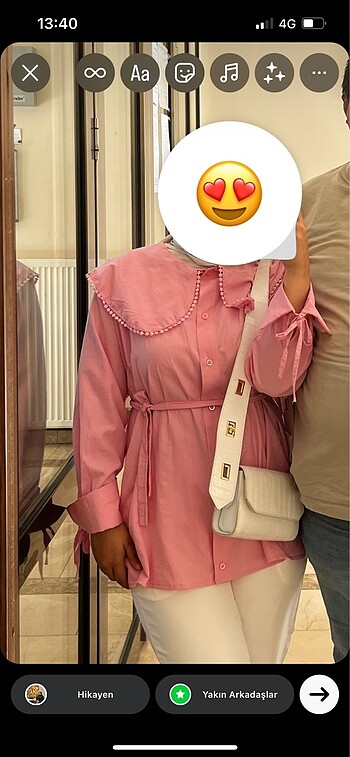 universal Beden Pembe GÖMLEK TUNİK