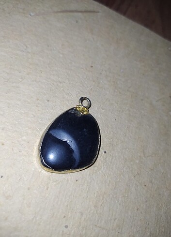 Obsidyen kolye ucu