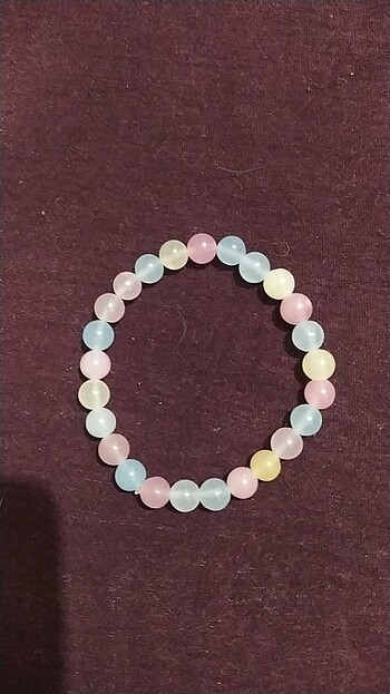 Tasarımcı Pembe kuvars akuamarin ve limon kuvars