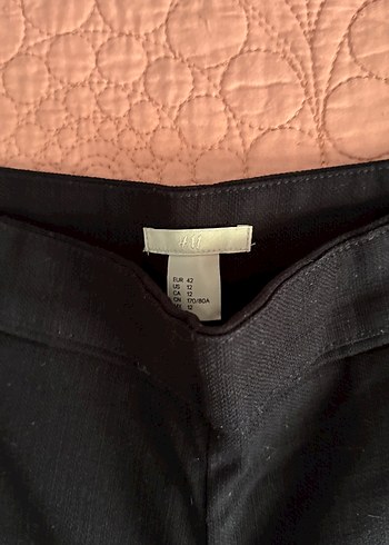 H&M Düğmeli lacivert Mini Şort