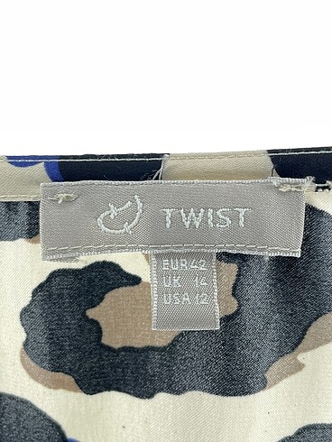 42 Beden çeşitli Renk Twist Kısa Elbise %70 İndirimli.