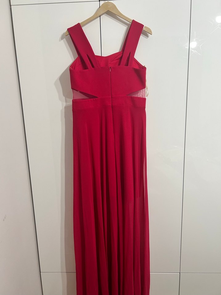 Pembe Abiye Elbise - Görsel 3