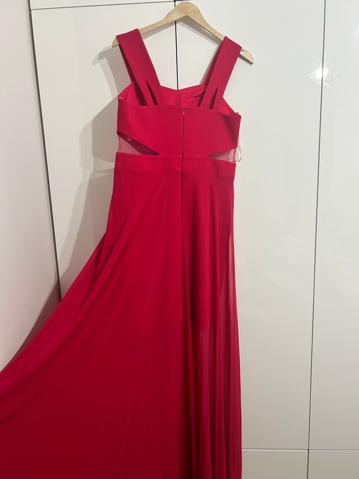 Pembe Abiye Elbise - Görsel 2