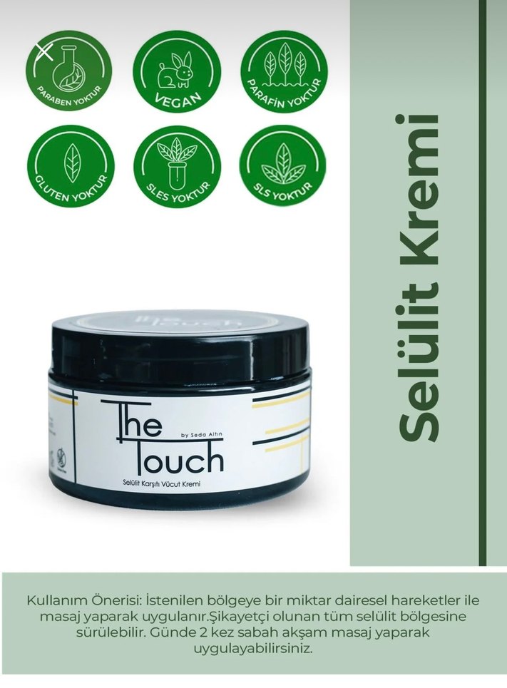 The Touch Seda Altın Selülit ve Çatlak Kremi - Görsel 4