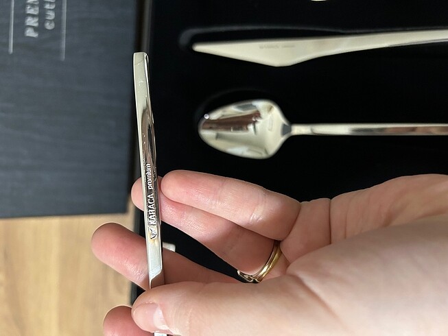 Beden beyaz Renk Karaca premuım kaşık Çatak bıçak 84 parça