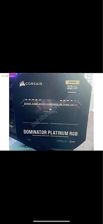 Corsair dominatör ddr5