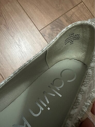 38 Beden camel Renk Calvin Klein espadril Kadin ayakkabı