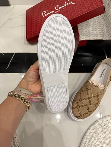 37 Beden camel Renk Pierre cardin kadın espadril
