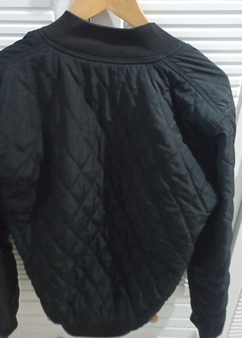 Siyah Fermuarlı Kadın Ceket - Görsel 3