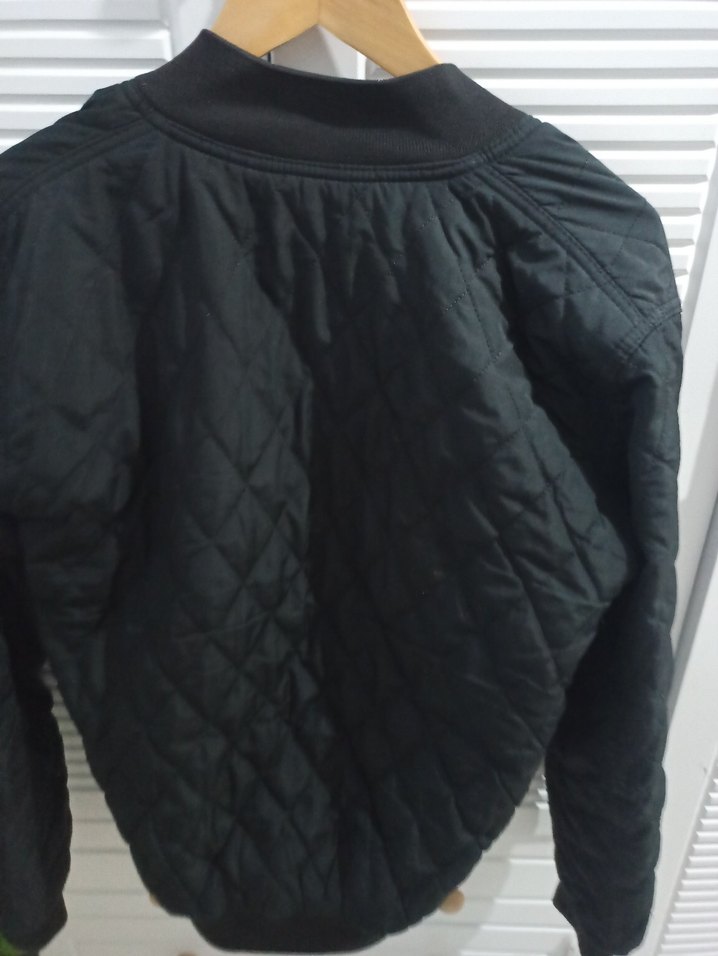 Siyah Fermuarlı Kadın Ceket - Görsel 3