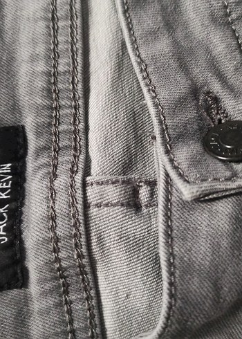 Gri Regular Fit Denim Erkek Pantolon - Görsel 2