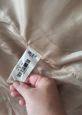 Kuşaklı Bej Kadın Kaban - Görsel 7