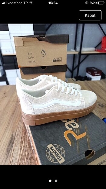 Vans ayakkabı