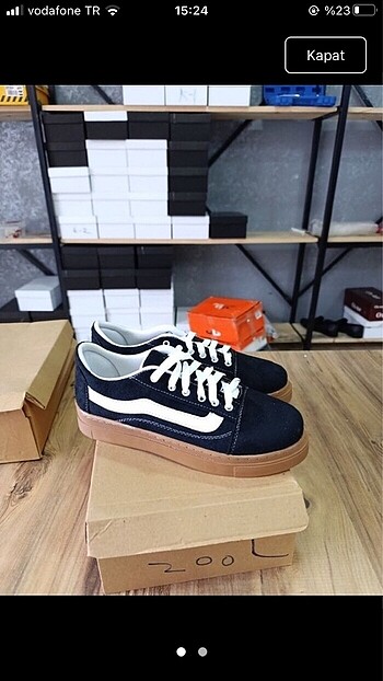 Vans ayakkabı