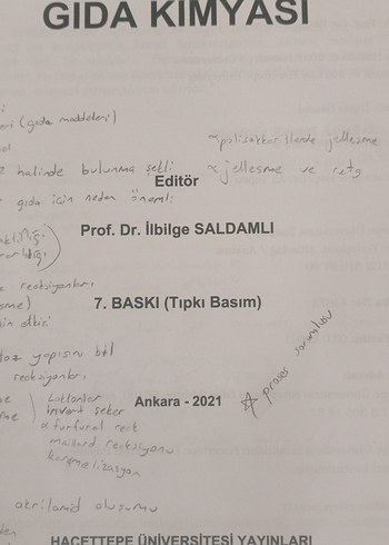 Gıda Mikrobiyolojisi ve  Gıda Kimyası Kitapları - Görsel 3