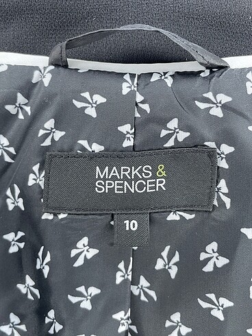 38 Beden siyah Renk Marks & Spencer Blazer %70 İndirimli.