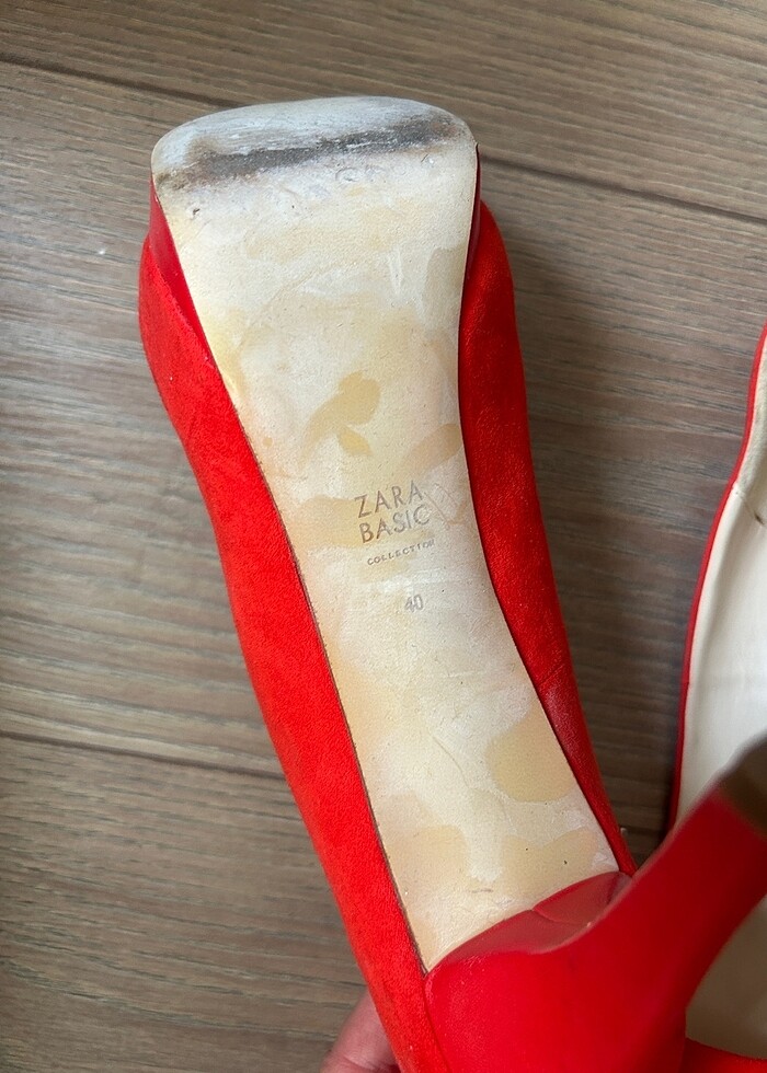 Zara topuklu ayakkabı - Görsel 4