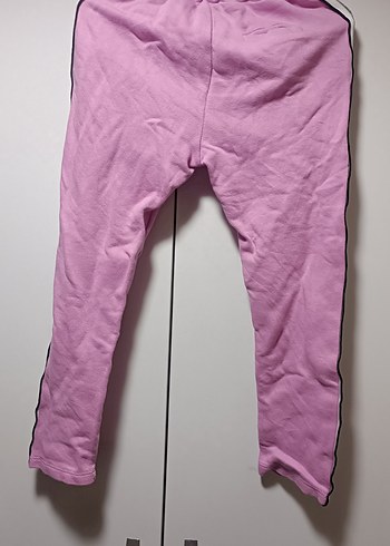 Kızlar için Fermuarlı Pembe Eşofman Takımı - Görsel 5