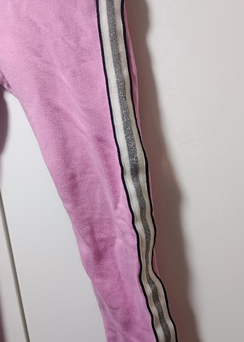 Kızlar için Fermuarlı Pembe Eşofman Takımı - Görsel 7