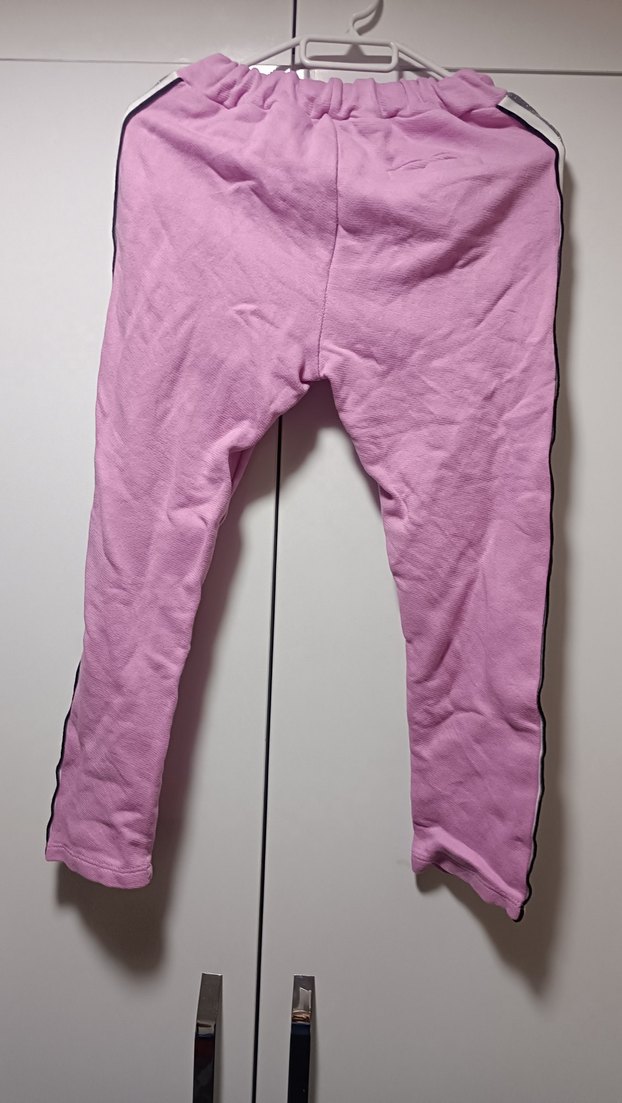 Kızlar için Fermuarlı Pembe Eşofman Takımı - Görsel 5