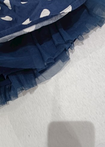 Kız Çocuk Puantiyeli Fırfırlı Etek - Görsel 5