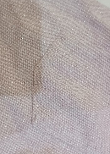 Bol Kesim Pileli Keten Şort - Görsel 9