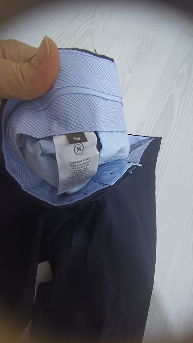 Regular Fit Siyah Erkek Pantolon - Görsel 3