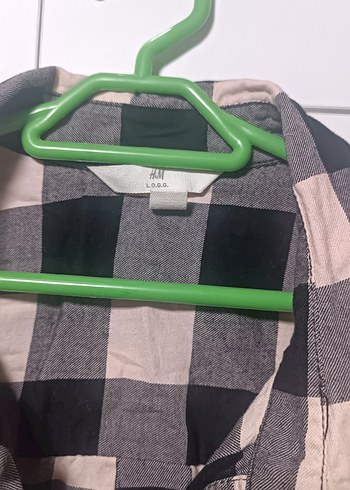 Pembe Siyah Kareli Kadın Gömlek - Görsel 2