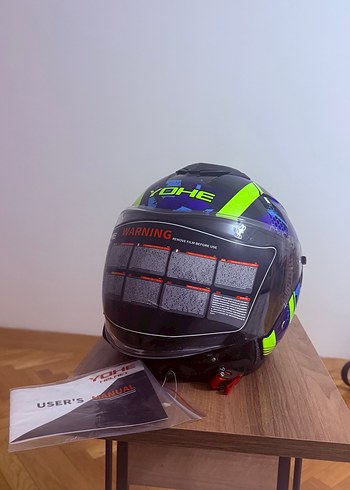 SIFIR KUTULU YOHE MOTOSİKLET KASKI - Görsel 5