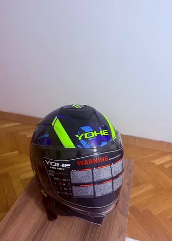 SIFIR KUTULU YOHE MOTOSİKLET KASKI - Görsel 4