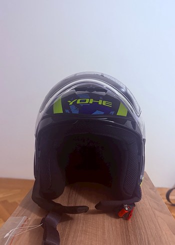 SIFIR KUTULU YOHE MOTOSİKLET KASKI - Görsel 2