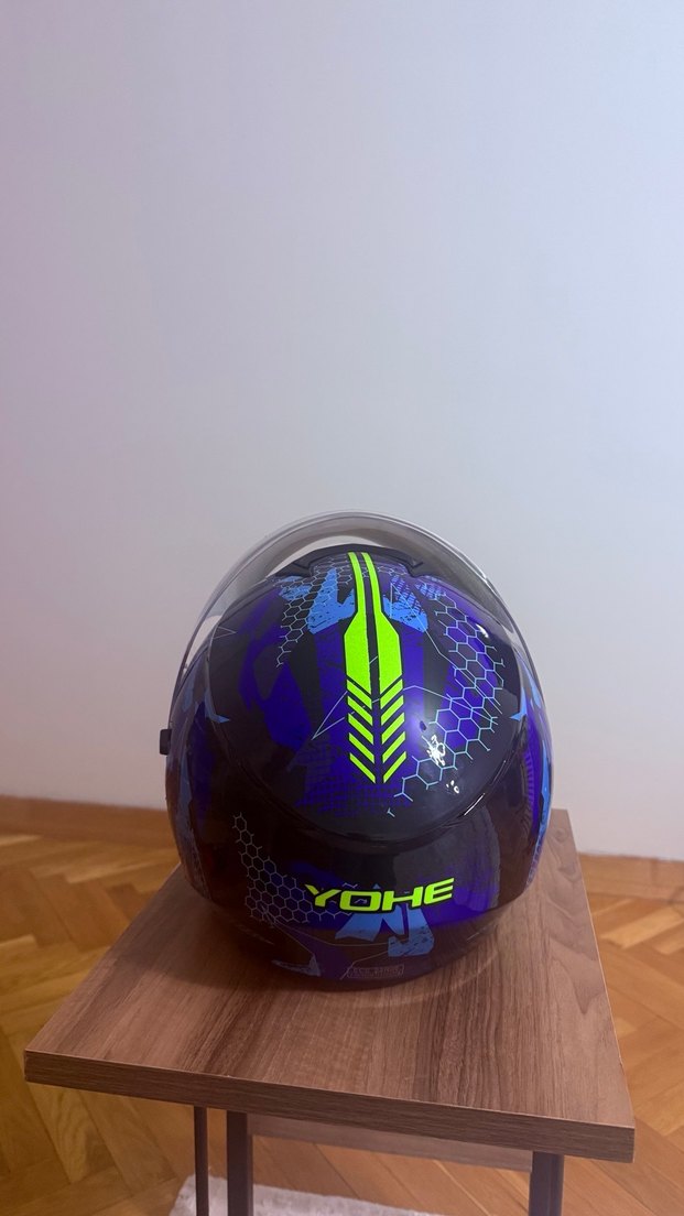 SIFIR KUTULU YOHE MOTOSİKLET KASKI - Görsel 3