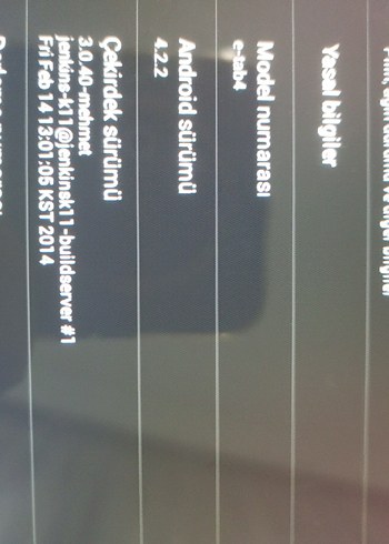 Gri General Mobile Tablet - Görsel 2