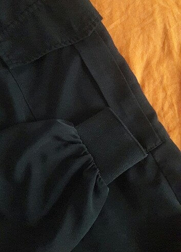 xs Beden siyah Renk Zara kargo pantolon 