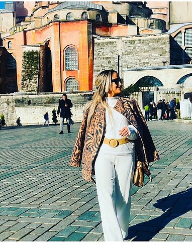 s Beden Trendyol milla Leopar kaban
