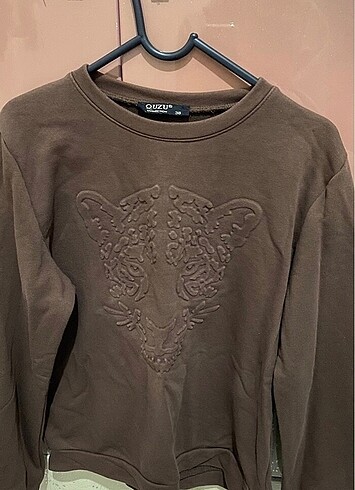 Kahverengi sweat