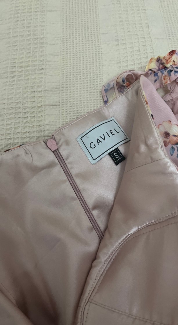 Pembe Korseli Midi Kokteyl Elbisesi - Görsel 5