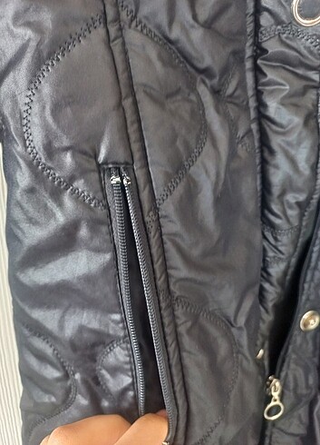 Siyah mont  - Görsel 7