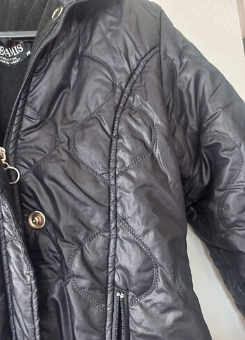 Siyah mont  - Görsel 9